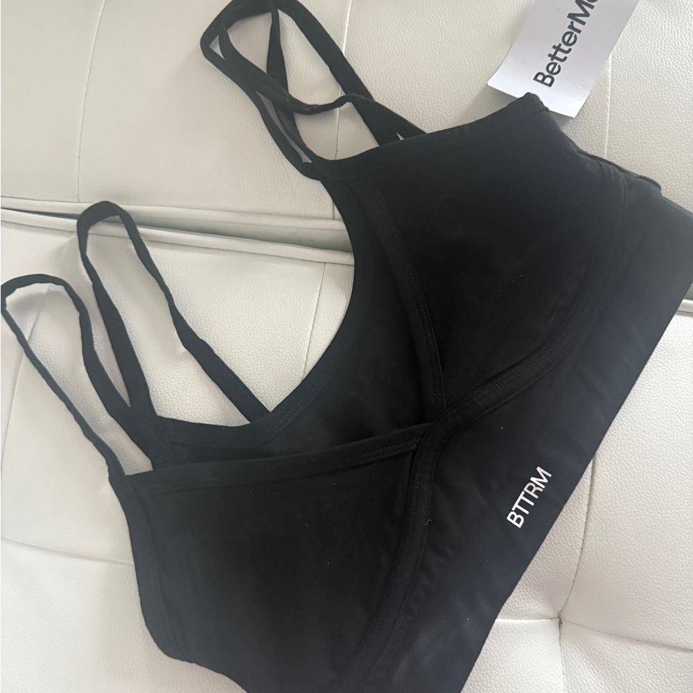 Women's Black Sports Bra